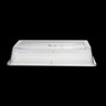 Folio - 12" x 8" Clear Rectangular Polycarbonate Plate Cover (24 Per Case) - 5379PC903