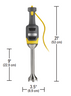 Hamilton Beach Commercial - BigRig Compact Immersion Blender - HMI009