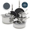 GreenPan - Spectra Hybrid 10PC Thermobond Non-Stick Cookware Set