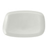 Folio - 14.5" x 9.5" Alpha Ceram Buffet White Rectangle Platter (4 Per Case) - 6958E6134