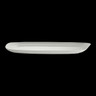 Folio - 18.5" x 10.5" Alpha Ceram Buffet White Rectangle Platter (4 Per Case) - 6958E6135