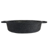 Folio - 4 Qt Black Granite Non-Stick Induction Buffet Pot W/ Glass Lid - 6976QU004