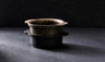 Folio - 5.75 Qt Black Granite Non-Stick Induction Buffet Pot W/ Glass Lid - 6976QU003