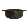 Folio - 5.75 Qt Black Granite Non-Stick Induction Buffet Pot W/ Glass Lid - 6976QU003