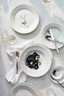 Royal Porcelain - 7.25" Belisa White Rim Plate (36 Per Case) - 61100ST0107