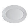 Royal Porcelain - 14.6" x 10.75" Belisa White Oval Platter (12 Per Case) - 61100ST0113