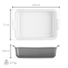 Le Creuset - 6.3L Meringue Rectangular Casserole