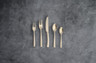 Varick - Malcolm 6.1" Brushed Champagne Gold Teaspoon (12 Per Case) - 5733SX001