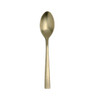 Varick - Malcolm 7.1" Brushed Champagne Gold Oval Bowl Soup / Dessert Spoon (12 Per Case) - 5733SX003