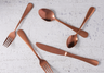 Varick - Fulton Vintage 7" Vintage Copper Teaspoon (12 Per Case) - 5735SX001