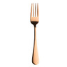 Varick - Fulton Vintage 7" Vintage Copper Dessert / Salad Fork (12 Per Case) - 5735SX023