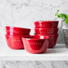 Henckels -  6Pc Cherry Red  Ramekin Set (FINAL SALE)