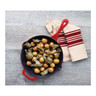 Henckels - 12" Cherry Enameled Cast iron Frypan (FINAL SALE)