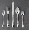 Varick - Flora 6.75" Dessert / Salad Fork (36 Per Case) - 5754SX023