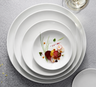Varick - Cafe Porcelain Bistro 5.75" White Coupe Plate (12 Per Case) - 6900E442