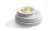 Varick - Cafe Porcelain Classic Cafe 10.25" White Plate NR (12 Per Case) - 6900E5082