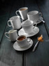 Varick - Cafe Porcelain Classic Cafe 4.75" White AD Saucer (12 Per Case) - 6900E532
