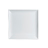 Varick - Cafe Porcelain Pub 12" x 12" White Square Plate (12 Per Case) - 6900E537