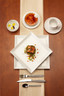 Varick - Cafe Porcelain Pub 8" x 8" White Square Plate (12 Per Case) - 6900E539