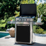 ENO - Black & Stainless Cart for ENOSIGN 65 Griddle - 570282854801