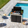 ENO - MODULO FELIX Black & Stainless Cart - MIP12085