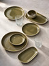 Steelite - Nyx 13.5" Olive Nordic Tray (6 Per Case) - 12200640