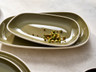 Steelite - Nyx 13.5" Olive Nordic Tray (6 Per Case) - 12200640