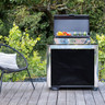 ENO - ACHILLE Stainless & Black Cart - DIS201