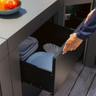 ENO - MODULO Cargo Grey Worktop w/ 2 Drawers - PMOD7011