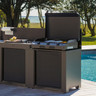 ENO - MODULO Cargo Grey Low Worktop w/ Door - PMOD7002