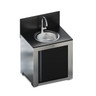ENO - MODULO Black & Stainless Sink Cabinet w/ Door - PMOD8503