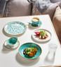 Steelite - Impressions 6" Flora Aqua Plate (12 Per Case) - 18020568