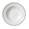 Steelite - Bead 9.5" Black Soup / Pasta Plate (12 Per Case) - 1406X0123