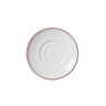 Steelite - Bead 6" Maroon Saucer (12 Per Case) - 1407X0110