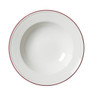 Steelite - Bead 9.5" Maroon Soup / Pasta Plate (12 Per Case) - 1407X0123