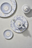 William Edwards - Hive 5.75" Blue Tea For One Saucer (12 Per Case) - 82131AND0169