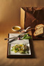 Rene Ozorio - White Album 13.5" x 7.25" Wood Rectangle Tray (12 Per Case) - 6525T240