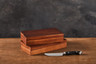 Creations - Acacia Wood Steak Knife Box (Fits 4 Steak Knives up to 10.25") (8 Per Case) - 6525T235