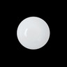 Creations - Improv 15 oz White Melamine Coupe Bowl (12 Per Case) - 7075MM313