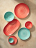 Creations - Revel 12.75 oz Coral Melamine Bowl (24 Per Case) - 7125TM070