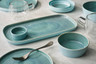 Creations - Cali 2 oz Blue Lagoon Melamine Dish (24 Per Case) - 7186TM511