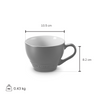 Le Creuset - Oyster 400ml Grand Cappuccino Mug