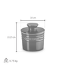 Le Creuset - Oyster 170 ml Butter Bell Crock
