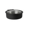 Creations - Axis Buffet 4 Qt Black Hinged Chafer W/ Glass Lid - 7356MW301H