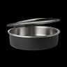 Creations - 8 Qt Black Hinged Chafer W/ Glass Lid - 7356MW302Hav