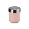 Le Creuset - Shell Pink .5L On The Go Stainless Steel Food Flask