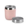 Le Creuset - Shell Pink .5L On The Go Stainless Steel Food Flask