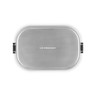 Le Creuset - Licorice .9L On The Go Stainless Steel Lunch Box
