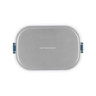 Le Creuset - Teal .9L On The Go Stainless Steel Lunch Box