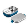 Le Creuset - Teal .9L On The Go Stainless Steel Lunch Box